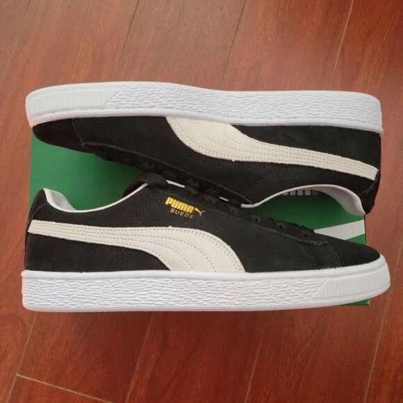 Puma Suede Classic XXI - Black White - Picture 1 of 7